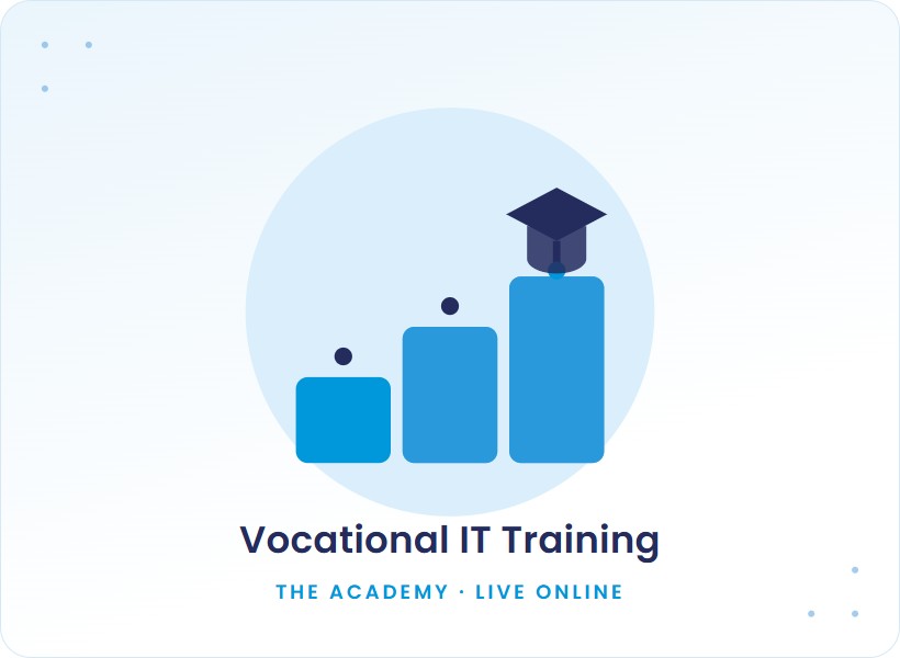 Vocational IT Training at The Academy - live online, nationwide and across the Caribbean